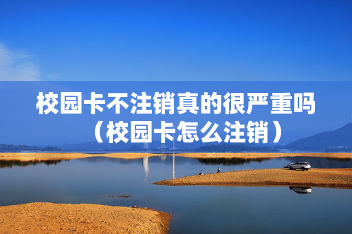 校园卡不注销真的很严重吗（校园卡怎么注销）