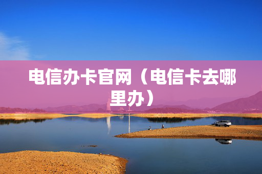 电信办卡官网（电信卡去哪里办）