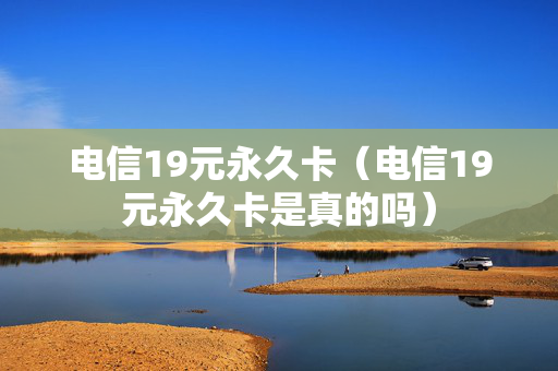 电信19元永久卡（电信19元永久卡是真的吗）