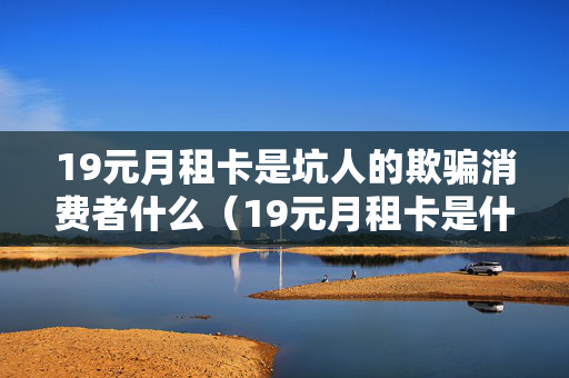 19元月租卡是坑人的欺骗消费者什么（19元月租卡是什么意思）