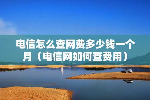 电信怎么查网费多少钱一个月（电信网如何查费用）