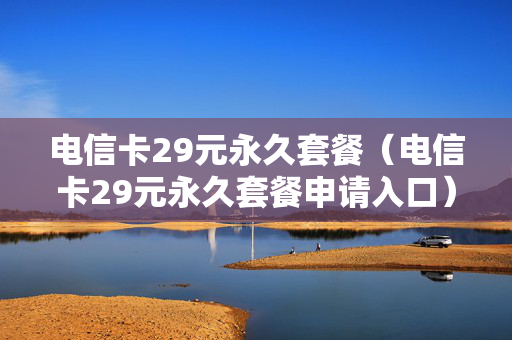 电信卡29元永久套餐（电信卡29元永久套餐申请入口）