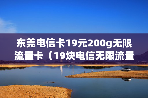 东莞电信卡19元200g无限流量卡（19块电信无限流量卡）