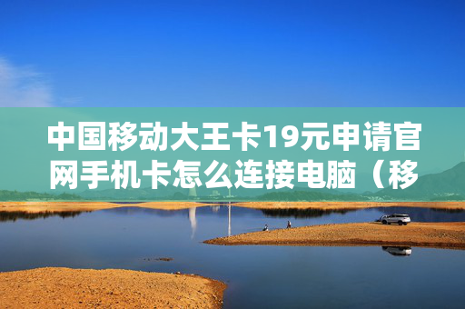 中国移动大王卡19元申请官网手机卡怎么连接电脑（移动大王卡怎么开通流量）