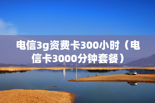 电信3g资费卡300小时（电信卡3000分钟套餐）