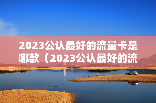 2023公认最好的流量卡是哪款（2023公认最好的流量卡是哪款呢）