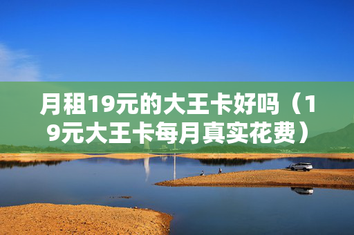 月租19元的大王卡好吗（19元大王卡每月真实花费）