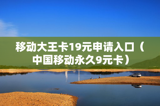 移动大王卡19元申请入口（中国移动永久9元卡）