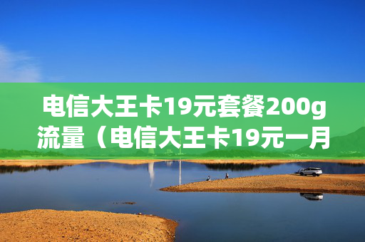 电信大王卡19元套餐200g流量（电信大王卡19元一月多少流量）