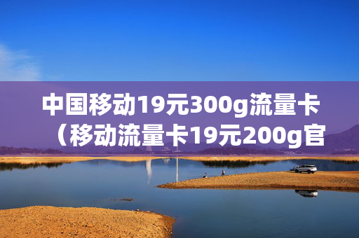 中国移动19元300g流量卡（移动流量卡19元200g官方办理）