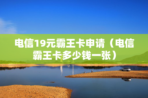 电信19元霸王卡申请（电信霸王卡多少钱一张）
