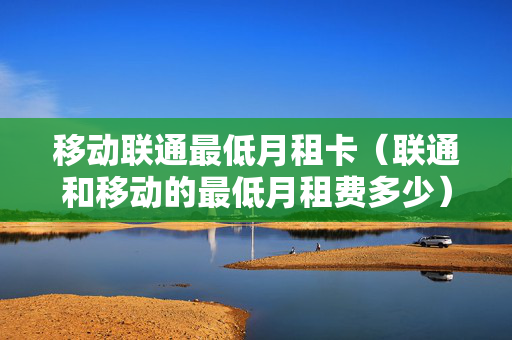移动联通最低月租卡（联通和移动的最低月租费多少）