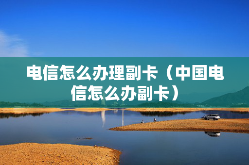 电信怎么办理副卡（中国电信怎么办副卡）