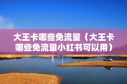 大王卡哪些免流量（大王卡哪些免流量小红书可以用）