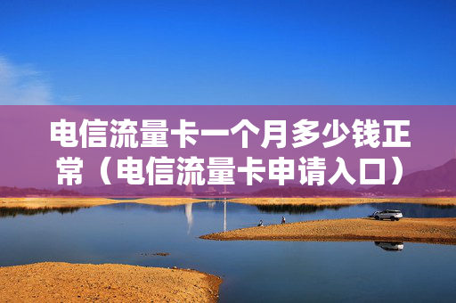 电信流量卡一个月多少钱正常（电信流量卡申请入口）