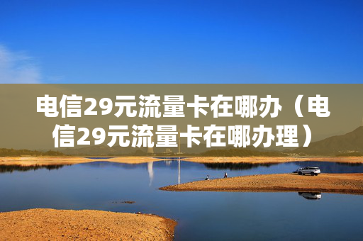 电信29元流量卡在哪办（电信29元流量卡在哪办理）