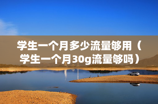 学生一个月多少流量够用（学生一个月30g流量够吗）