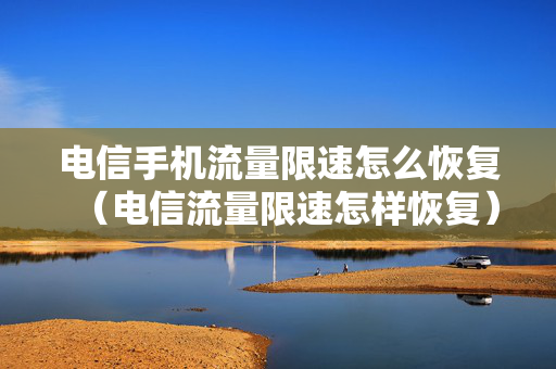 电信手机流量限速怎么恢复（电信流量限速怎样恢复）