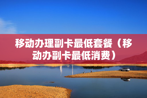 移动办理副卡最低套餐（移动办副卡最低消费）