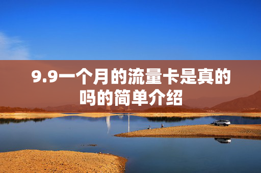 9.9一个月的流量卡是真的吗的简单介绍