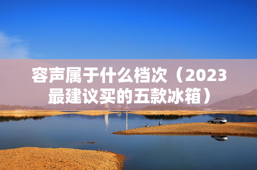 容声属于什么档次（2023最建议买的五款冰箱）