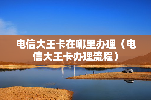 电信大王卡在哪里办理（电信大王卡办理流程）