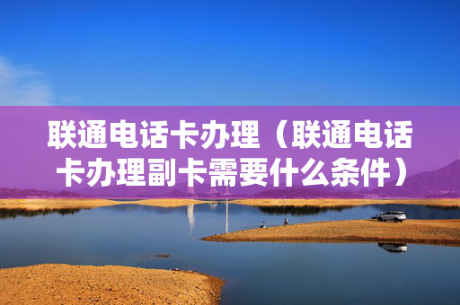 联通电话卡办理（联通电话卡办理副卡需要什么条件）