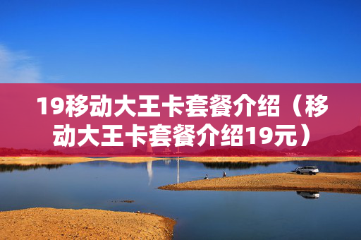 19移动大王卡套餐介绍（移动大王卡套餐介绍19元）