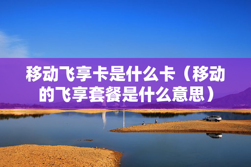 移动飞享卡是什么卡（移动的飞享套餐是什么意思）