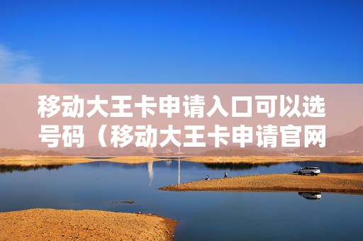 移动大王卡申请入口可以选号码（移动大王卡申请官网）