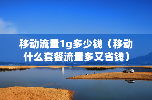移动流量1g多少钱（移动什么套餐流量多又省钱）