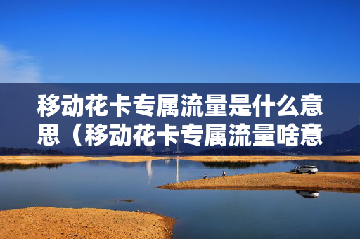 移动花卡专属流量是什么意思（移动花卡专属流量啥意思）