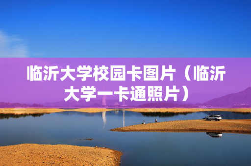 临沂大学校园卡图片（临沂大学一卡通照片）