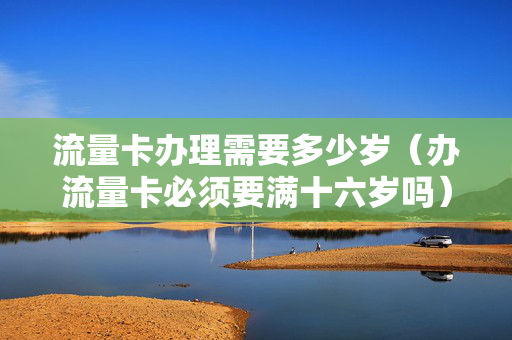 流量卡办理需要多少岁（办流量卡必须要满十六岁吗）