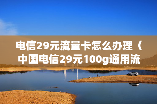 电信29元流量卡怎么办理（中国电信29元100g通用流量卡）