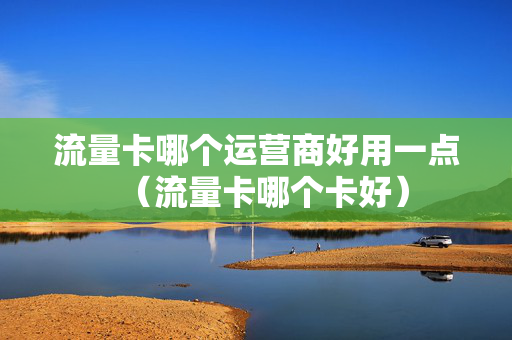 流量卡哪个运营商好用一点（流量卡哪个卡好）