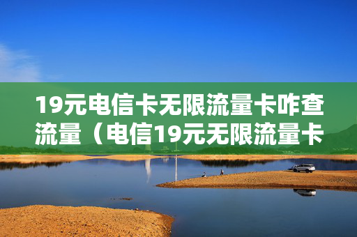 19元电信卡无限流量卡咋查流量（电信19元无限流量卡可靠吗）