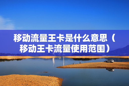 移动流量王卡是什么意思（移动王卡流量使用范围）