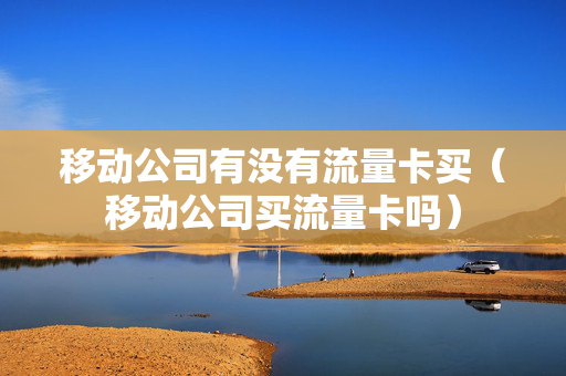 移动公司有没有流量卡买（移动公司买流量卡吗）