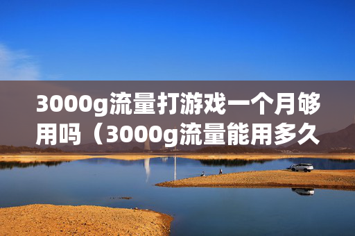 3000g流量打游戏一个月够用吗（3000g流量能用多久）
