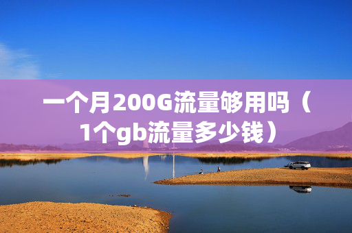 一个月200G流量够用吗（1个gb流量多少钱）