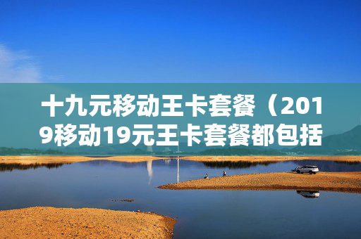 十九元移动王卡套餐（2019移动19元王卡套餐都包括什么）