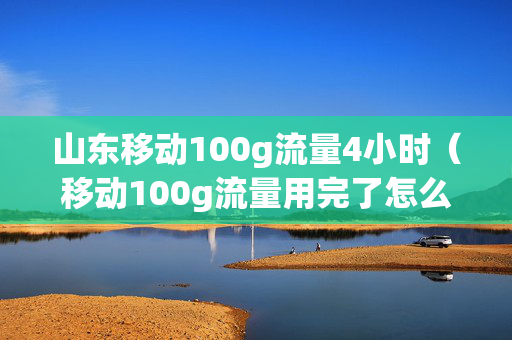 山东移动100g流量4小时（移动100g流量用完了怎么办）