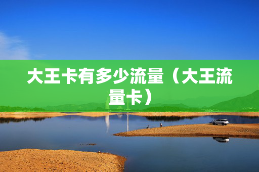 大王卡有多少流量（大王流量卡）