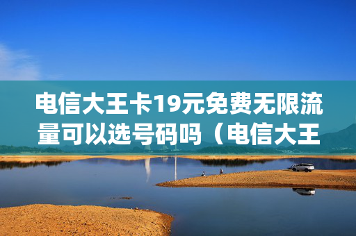 电信大王卡19元免费无限流量可以选号码吗（电信大王卡19元套餐是5g网络吗?）