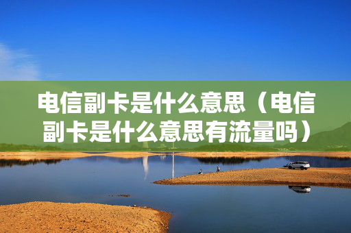 电信副卡是什么意思（电信副卡是什么意思有流量吗）