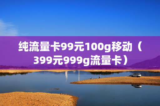 纯流量卡99元100g移动（399元999g流量卡）