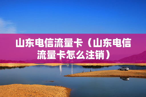 山东电信流量卡（山东电信流量卡怎么注销）