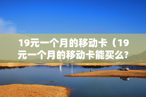 19元一个月的移动卡（19元一个月的移动卡能买么?）