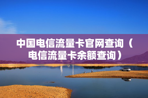 中国电信流量卡官网查询（电信流量卡余额查询）